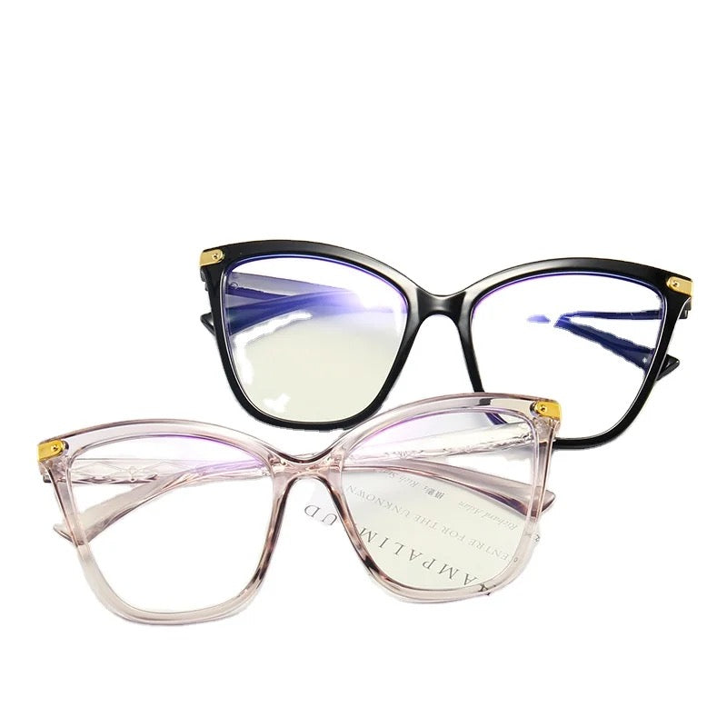 Large Cat Eye Anti Blue Light Glasses