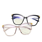 Large Cat Eye Anti Blue Light Glasses