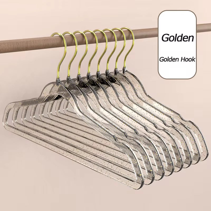 Glitter Effect Hangers - Set of 5