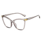 Large Cat Eye Anti Blue Light Glasses