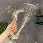 Glitter Effect Hangers - Set of 5