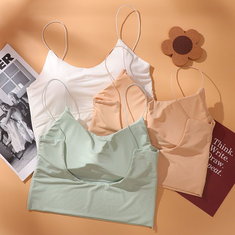 Seamless bralettes - Black / White